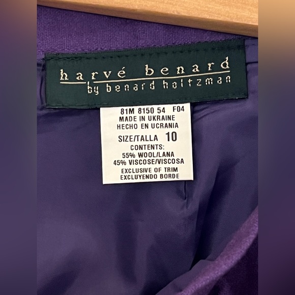 Vintage Harve Bernard Wool Skirt - Picture 2 of 2